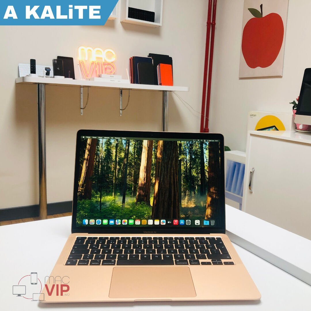 MacBook Air M1 8 GB 256 GB SSD 13.3'' MGND3TU/A Altın - Teşhir