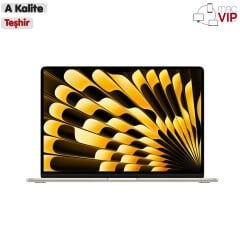 MacBook Air 15 inç M2 8GB Ram 256GB SSD MQKU3TU/A - Yıldız Işığı - Teşhir
