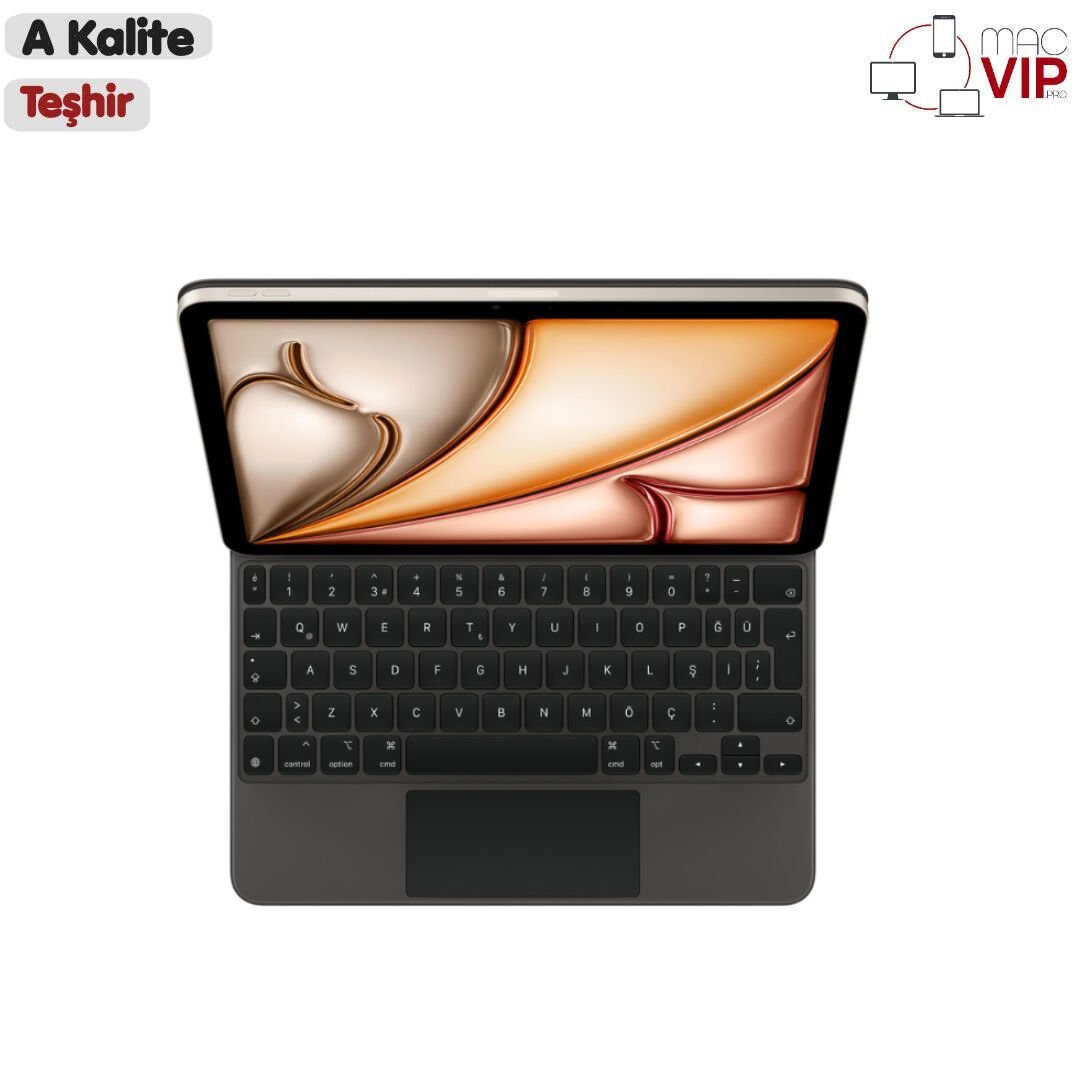 Apple 11 inç iPad Pro (4. nesil) ve 11 inç iPad Air (M2) için Magic Keyboard MXQT2TQ/A iPad Klavye - Siyah - Teşhir