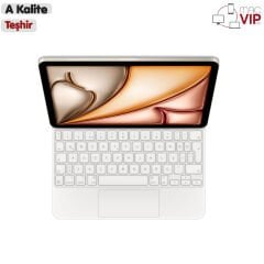 Apple 11 inç iPad Pro (4. nesil) ve 11 inç iPad Air (M2) için Magic Keyboard MJQJ3TQ/A iPad Klavye - Beyaz - Teşhir
