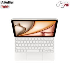 Apple 11 inç iPad Pro (4. nesil) ve 11 inç iPad Air (M2) için Magic Keyboard MJQJ3TQ/A iPad Klavye - Beyaz - Teşhir İngilizce (US)