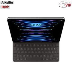 Apple 11 inç iPad Pro (4. nesil) ve 11 inç iPad Air (M2) için Smart Keyboard Folio MXNK2TQ/A iPad Klavye - Teşhir Türkçe F