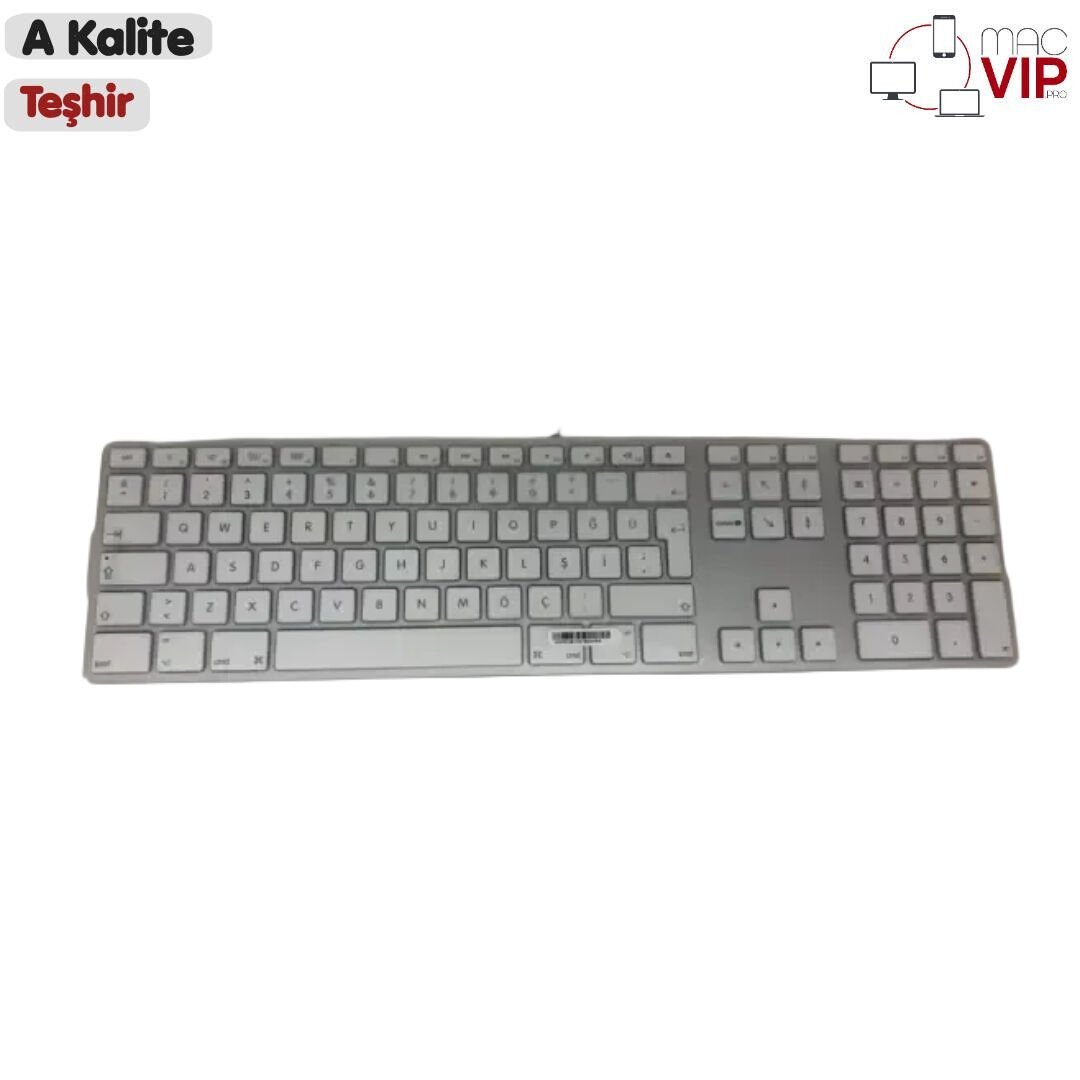 Apple Numerik Alanlı Kablolu Klavye MB110TQ/B - Beyaz - Kutusuz Sıfır