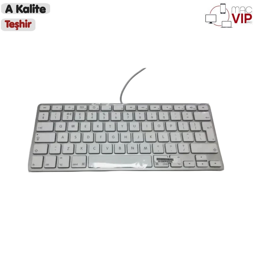 Apple Kablolu Klavye İngilizce - US - Kutusuz Sıfır