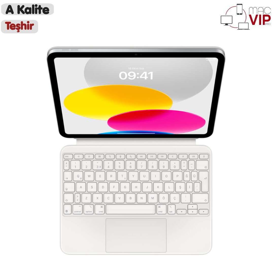 Apple iPad (10. nesil) için Magic Keyboard Folio MQDP3TQ/A iPad Klavye - Teşhir
