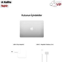 MacBook Air 15 inç 2023 M2 8CPU 10GPU, 8GB RAM, 512GB SSD MQKX3TU/A -  Teşhir