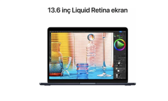 MacBook Air 13 inç 2022 M2 16GB RAM 256GB SSD Gece Yarısı MC7X4TU/A - Sıfır Ürün