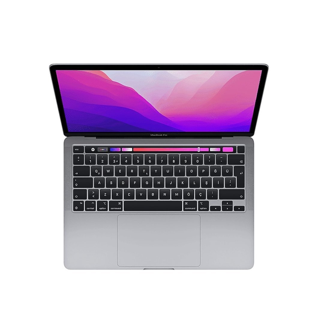 A2338 MACBOOK PRO 13 inç 2020 M1 8CPU 8GPU, 16GB RAM, 256GB SSD UZAY GRİSİ