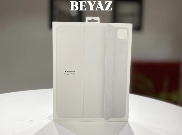 13 inç iPad Pro (M4) için Smart Folio (MWK43ZM/A) Beyaz (White)