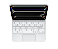 Apple 11 inç iPad Pro (M4 - M5) için Magic Keyboard - Türkçe Q Klavye - Beyaz