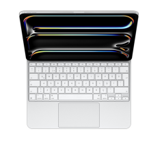 Apple 13 inç iPad Pro (M4 - M5) için Magic Keyboard - Türkçe Q Klavye - Beyaz