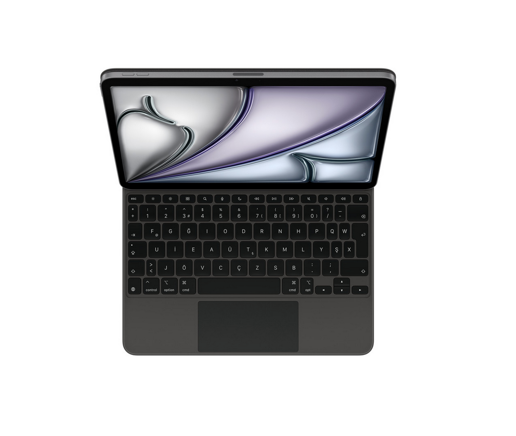 11 inç iPad Air, 11 inç iPad Pro için Magic F Keyboard - Türkçe F DİZİLİM Klavye - Teşhir - SİYAH