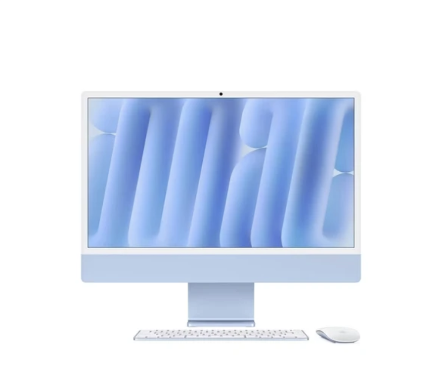 Apple iMac M4 24'' 10-Core CPU/GPU 16GB RAM 256GB SSD - Mavi - Teşhir (Sıfır Ayarında)