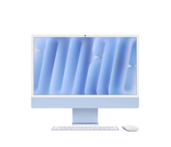 Apple iMac M4 24'' 10-Core CPU/GPU 16GB RAM 256GB SSD - Mavi - Teşhir (Sıfır Ayarında)