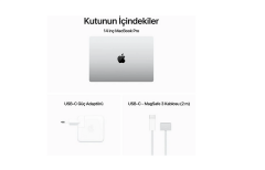 MacBook Pro 14 inç M3 1TB Gümüş MR7K3TU/A (Teşhir Ürün)