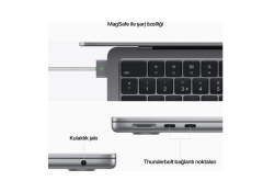 Apple MacBook Air M2 13.6'' 8GB RAM 512GB SSD MLXX3TU/A Uzay Grisi - Teşhir