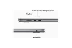 MacBook Air M2 15 inç 512GB Gece Yarısı MQKX3TU/A (Teşhir)