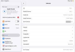 iPad Air M2 128GB 11 inç WiFi Uzay Grisi (Teşhir / Kutulu)