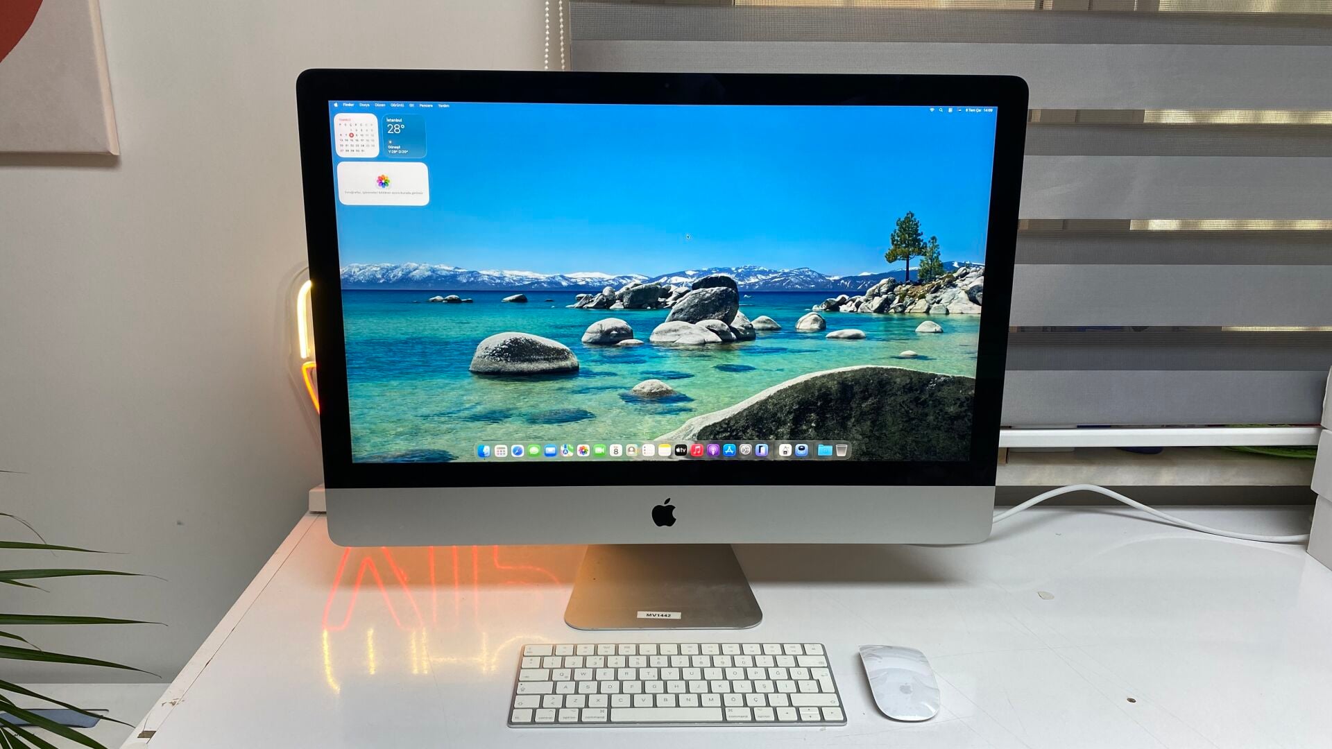 iMac 27 5K 2020 i9 64GB 1TB Gümüş