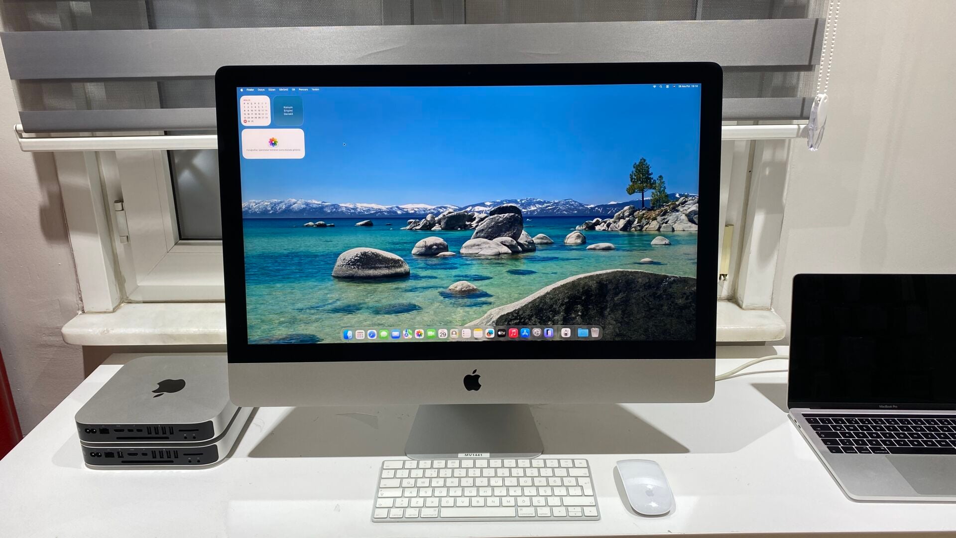 iMac 27 5K 2020 i9 64GB 1TB Gümüş